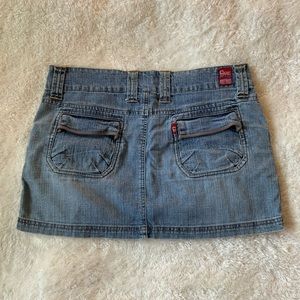 Denim Mini Skirt